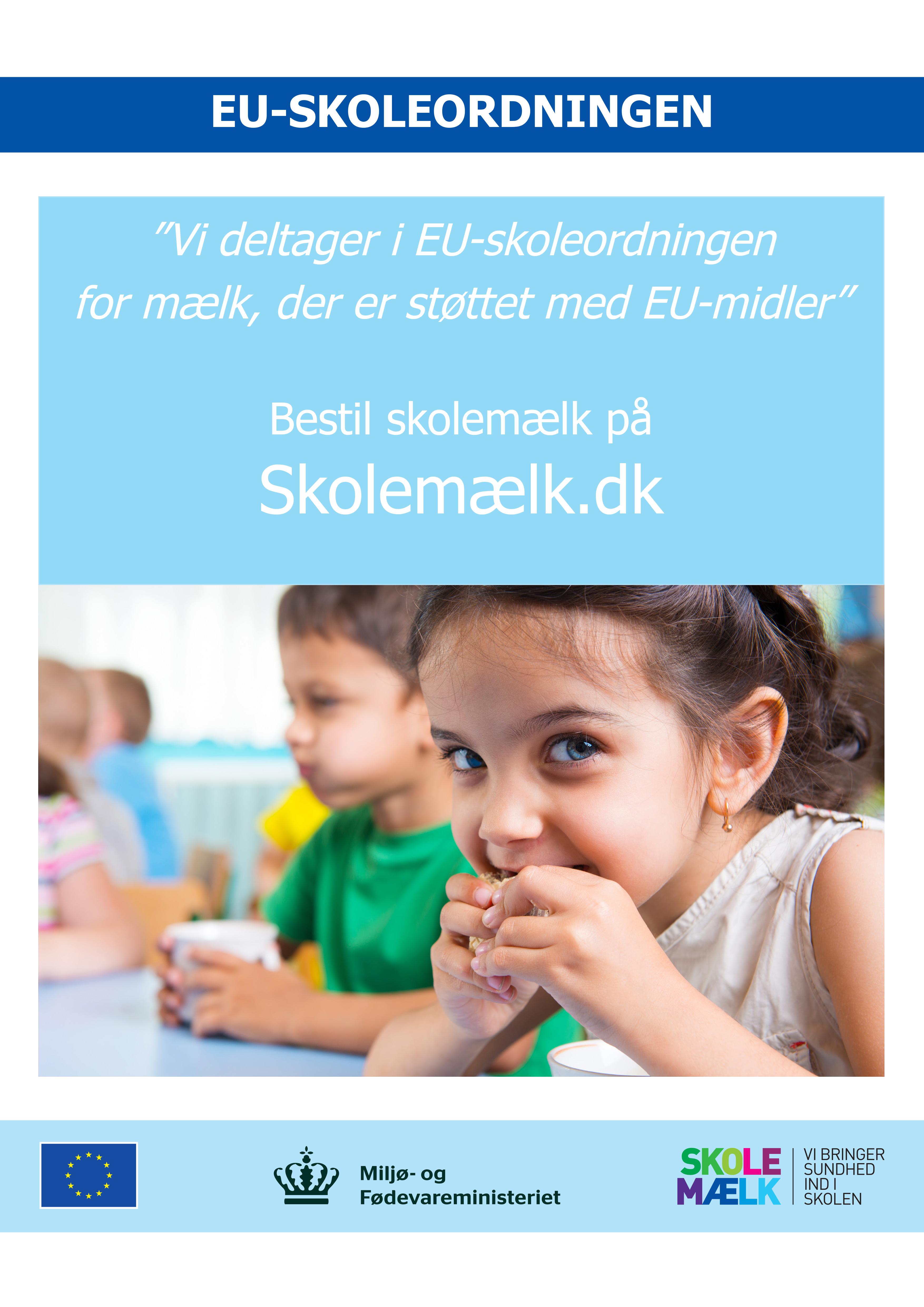 Eu-skolemælk plakat