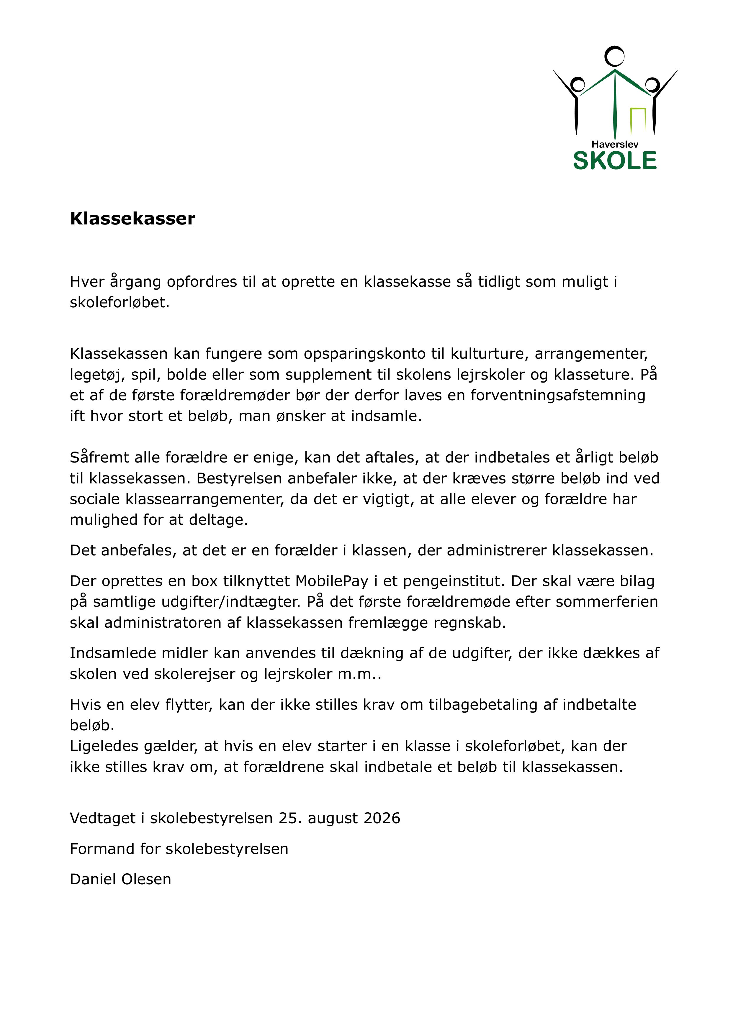 Klassekasser