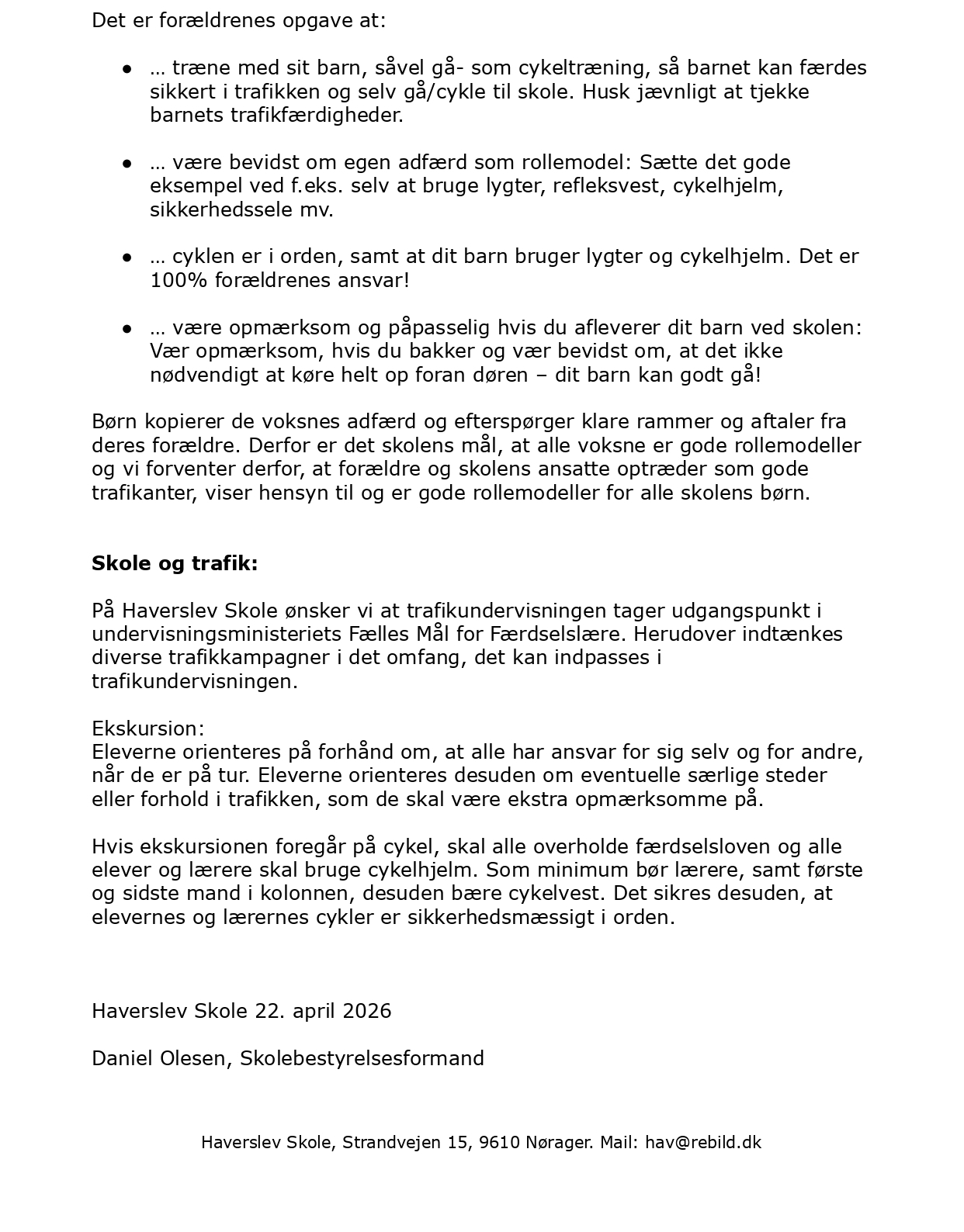 Trafikpolitik